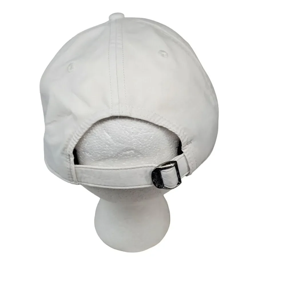 Titleist Miracle Hill Golf Hat Cap Adjustable Buckle Back White Black Embroidery